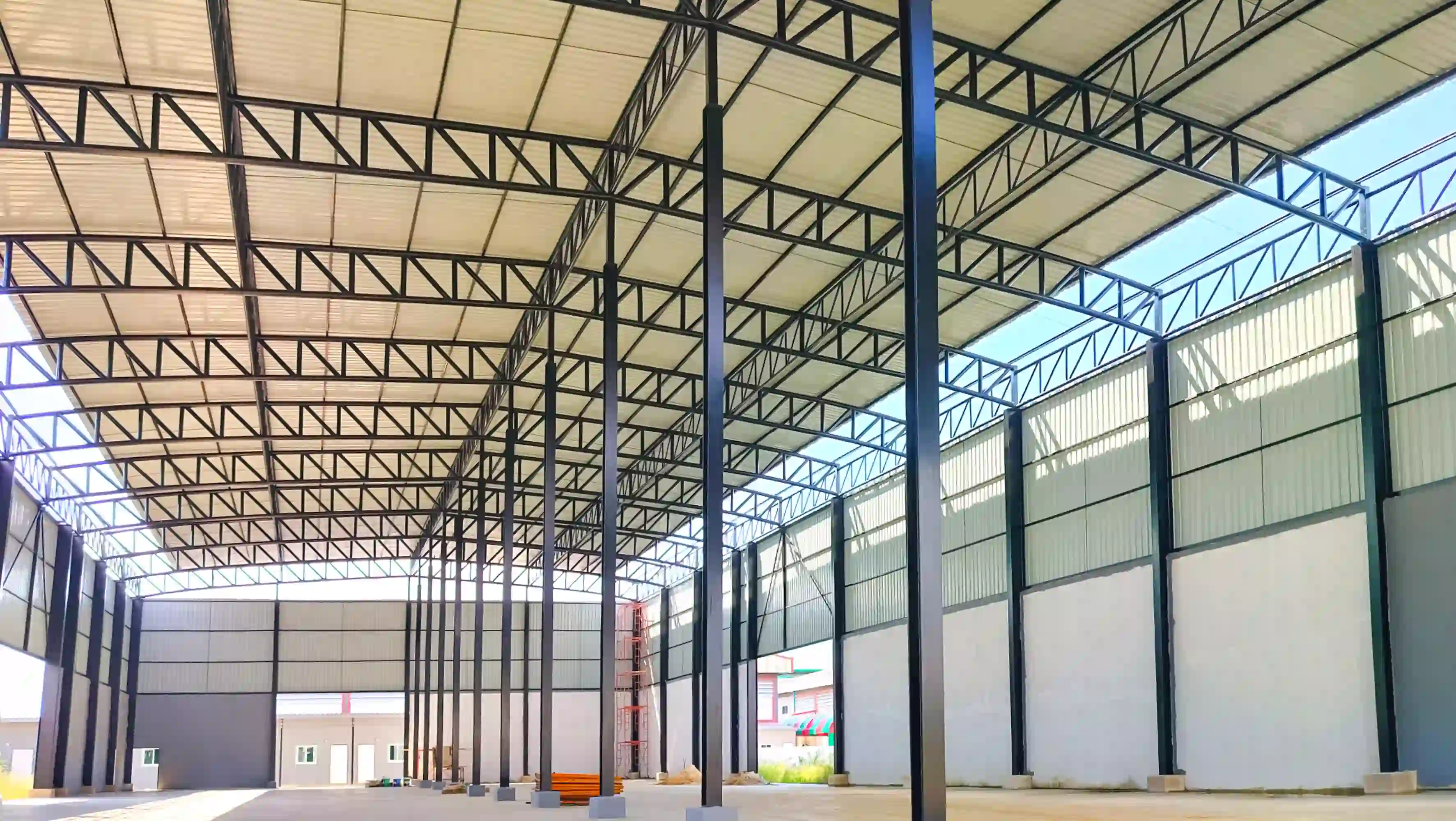 Industrial Building Structure Fabrication Service